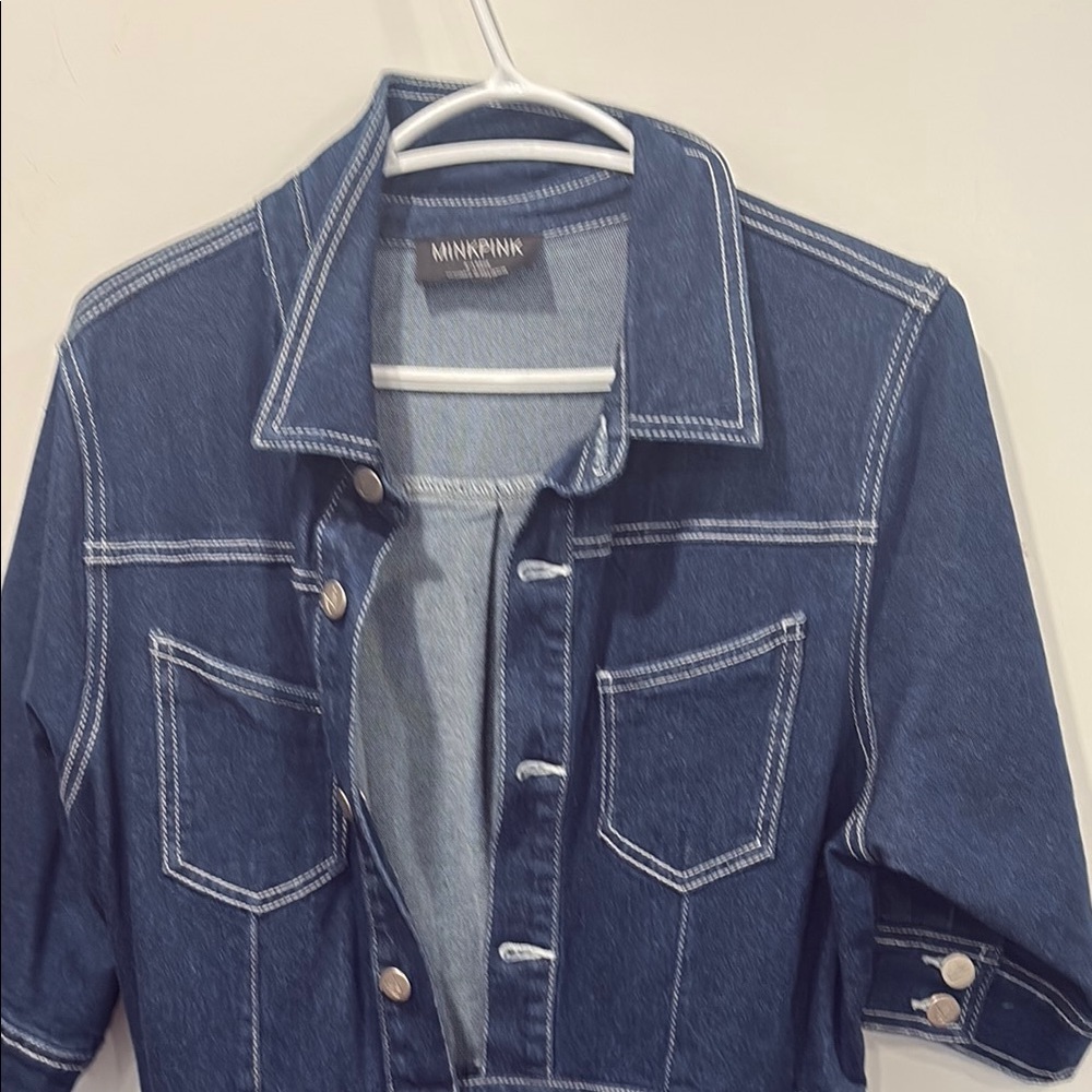 Minkpink Denim Jumpsuit